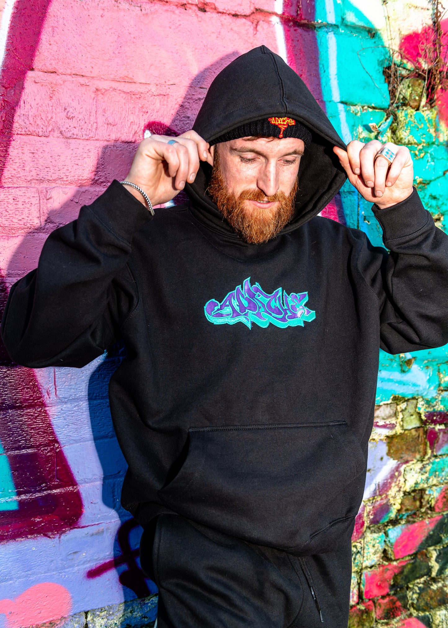 Heavyweight "APACHE" Appliqué Hoodie