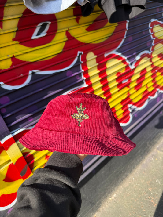 Cord Bucket Red