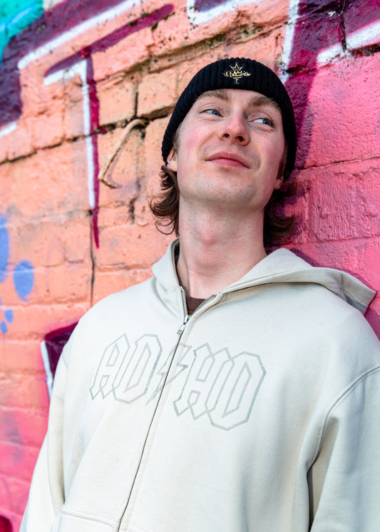 ADHD Zip-Up Cream Zip-up