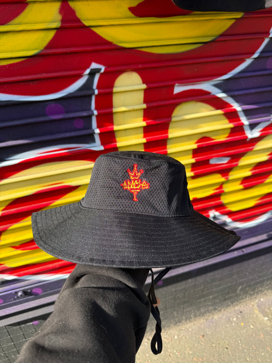 Apache Wide Brim Black