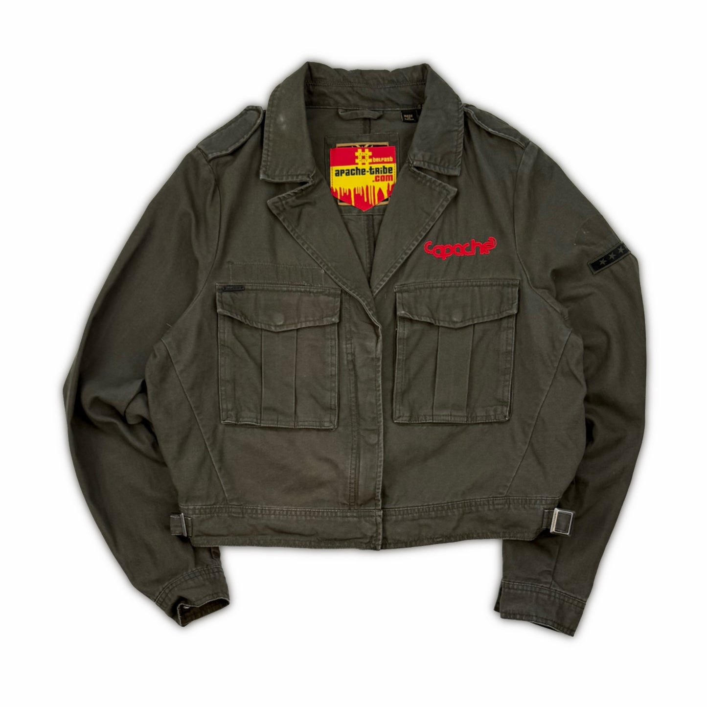 Cropped Military Jacket